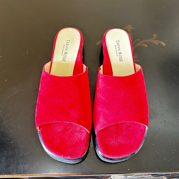 Taryn Rose Tansy- Suede Sandals. Size 39. NWT - Picture 3 of 8